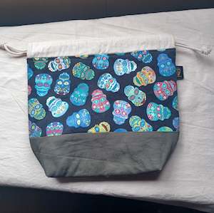 Frontpage: Project Bag - Sugar Skull Green