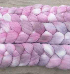 Spinning Fibre: Merino Combed Top - Rose