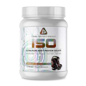 Supplements: Core Nutritionals ISO 100% Ultra-Pure Whey Protein Isolate 2LB - Chocolate Decadence