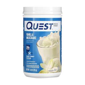 Whey Protein: Quest Nutrition Protein Blend 1.6LB - Vanilla Milkshake