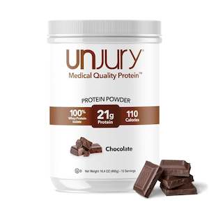 Whey Protein: Unjury Whey Protein 465g - Chocolate