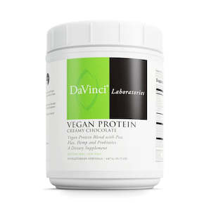 Plant Protein: DaVinci Laboratories Vegan Protein - Creamy Chocolate (477 g)