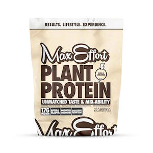 MAX Effort Plant Protein - Vanilla Cinnamon (456g)