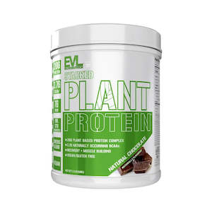 Plant Protein: Evlution Nutrition Stacked Plant Protein - Natural Chocolate (1.5LB)