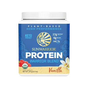 Sunwarrior Organic Protein Warrior Blend - Vanilla (375g)