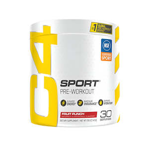 Pre Workout: Cellucor C4 Sport Pre Workout Powder - Fruit Punch (270g)