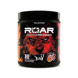 Rule 1 Roar Pre-Workout Powder Fruit Punch (315g)