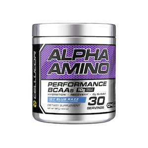 Cellucor Alpha Amino EAA & BCAA Powder - Icy Blue Razz (381g)