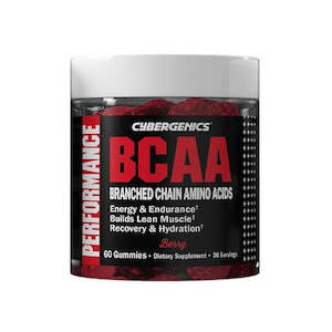 Bcaa: Cybergenics BCAA Gummies - Berry (30 Gummies)