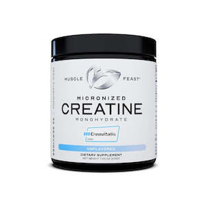 Muscle Feast Micronized Creatine Monohydrate Powder - Unflavored (200g)