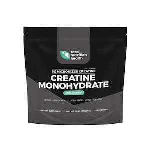 Creatine: Total Nutrition Health Creatine Monohydrate - Unflavored (301g)