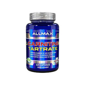 L Carnitine: ALLMAX Nutrition L-Carnitine + Tartrate (120 Capsules)