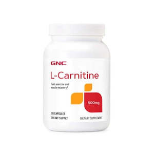 L Carnitine: GNC L Carnitine (120 Capsules)