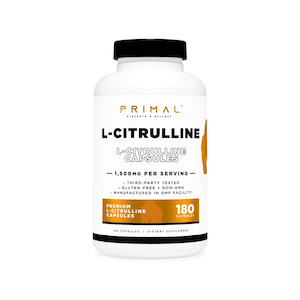 Primal L-Citrulline - Unflavored (180 Capsules)