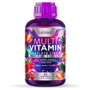 Built by Nature Multivitamin Complete Liquid - Tasty Berry (444ML)