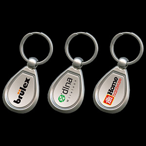 Accessories: Custom Printed Metal Keyrings At LOW Prices
