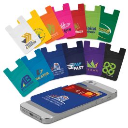 Phone Accessories: Dual Silicone Phone Wallet