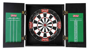 Darts: Steinlager Dartboard & Cabinet Set