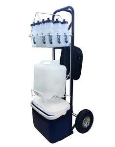 Drink Bottles: Silver Fern Team Water Trolley