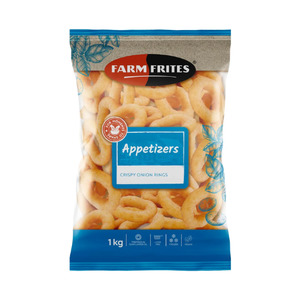 Farm Frites Onion Rings Battered 1kg
