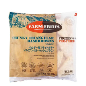 Farm Frites Hashbrown Triangles 1kg Pack