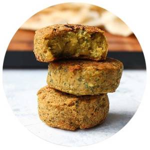 Vegetarian Vegan: Wild Chef - 5 pce Falafel Mini 25g GF/DF/VEGAN