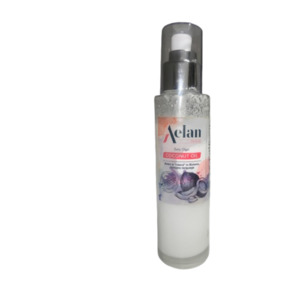Aelan Extra Virgin Coconut Oil 120 ml with spray glass bottle
