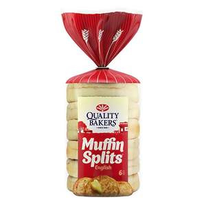 Quality Bakers English Muffin Splits 6 Pack