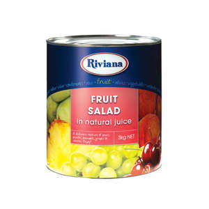 Riviana Brand: Riviana Fruit Salad in Juice 3Kg x3