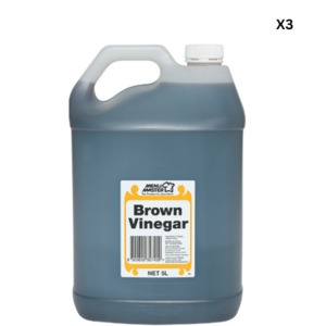 MMA Brown Vinegar 5L x 3
