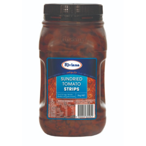 Riviana Brand: Riviana sundried tomato strips 2kg
