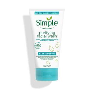 Toiletries 1: Simple Daily Cleanser Purifying Facial Wash 150mL