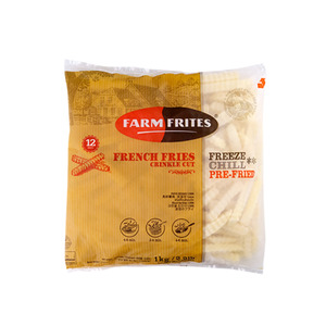 Meals Snacks: Farm Frites 10mm French Fries 1kg