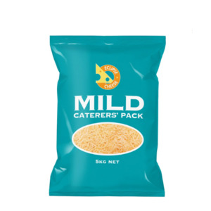 Eclipse Cheese: Grated Caterers Cheese 5kg Packet