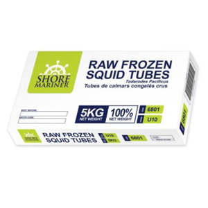 Shore Mariner: SM Squid Tubes (U10) 5kg
