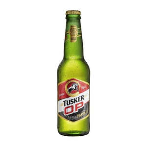 Beer Cider 1: Tusker Premium 330ML x 24 BOTTLE
