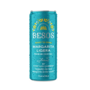 Alcohol 1: Besos Margarita Ligera (7%)  200ml CAN