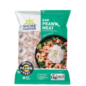 Clearance: Southern Pride Prawn Meat (Raw/71/90)1kg