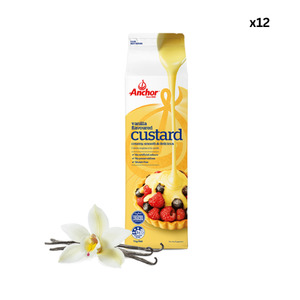 Anchor Vanilla Flavoured Custard 1kg x 12