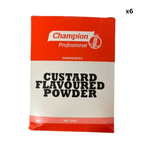 Champion Custard powder 2kg x 6