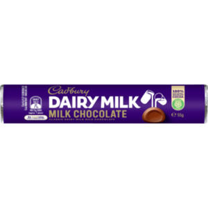 Confectioneries: Cadbury Dairy Milk Chocolate Roll 55g x 36 CTN