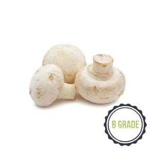 Fresh Vegetables: Mushroom Button B GRADE (Per/Kg)