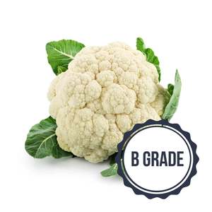 Fresh Vegetables: Cauliflower B Grade (Per Kg)