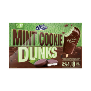 New: Much Moore - Mint Cookie Dunks Ice Cream 8 Pack (74ml) Each