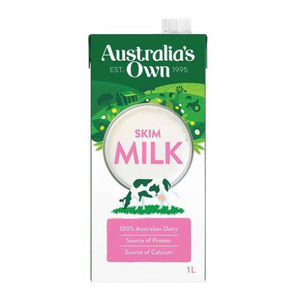 SPECIAL Aust Own Skim Milk 1l