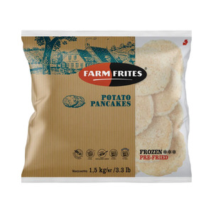 Samples - Farm Frites Potato Pancakes 1.5kg x 6