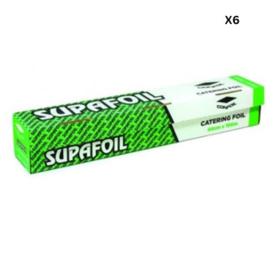 Kitchen Bathroom: Supafoil Catering Foil (44cm x 150m) x6