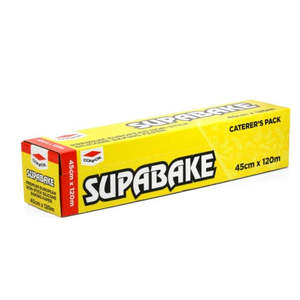 Kitchen Bathroom: Supabake Baking Paper (45cm x 120m) x6