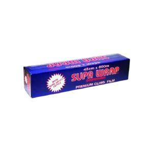 Kitchen Bathroom: Supawrap Premium Clingwrap (45cm x 600m) x6