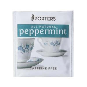 Porters Herbal Peppermint Tea Bags x100